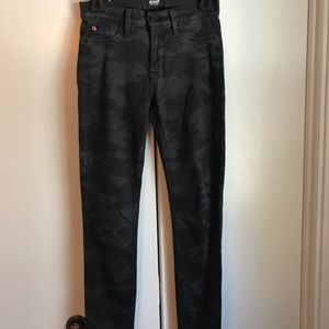 Hudson Jeans Black camouflage size 25